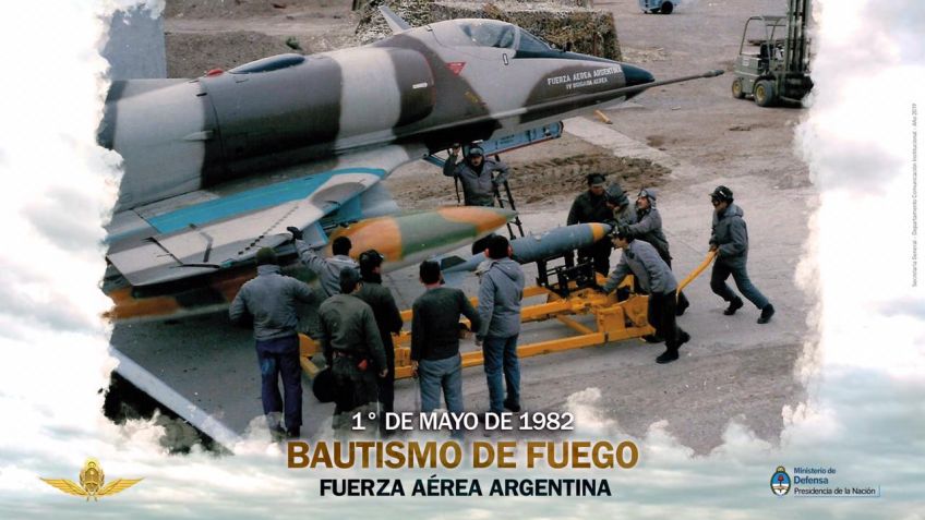 La Fuerza Aérea Argentina conmemora el 37 Aniversario de su Bautismo de Fuego