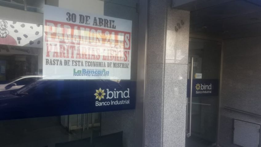 El Banco Provincia, un excepción en medio del paro
