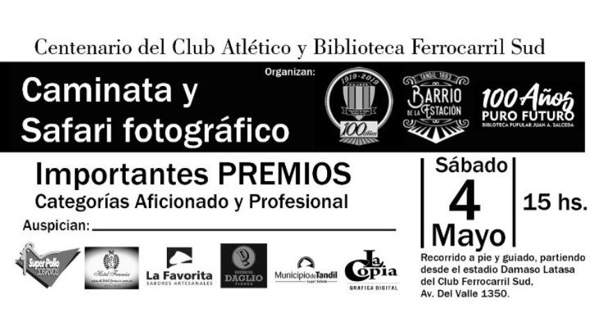 Primera Caminata Cultural y Safari Fotográfico, con importantes premios