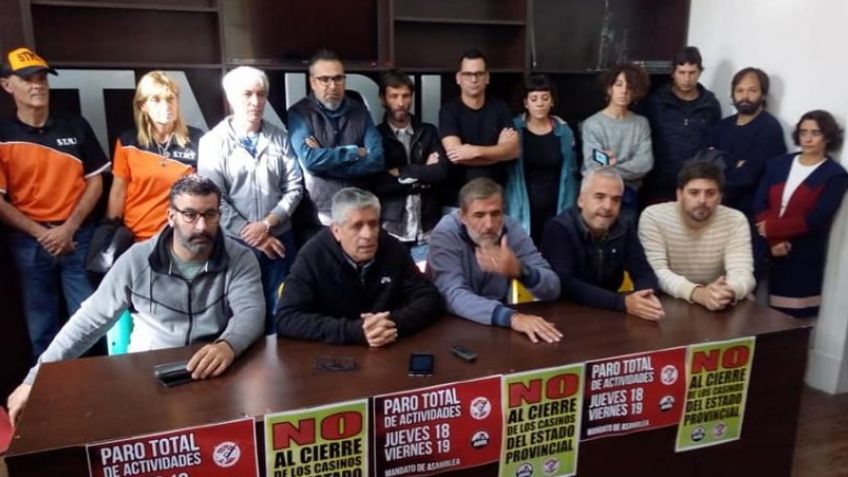 Casineros siguen con su plan de lucha
