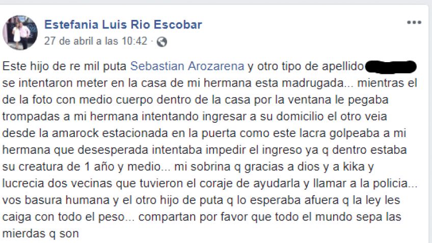 ¿Se emborrachó, confundió su casa y golpeó una mujer?