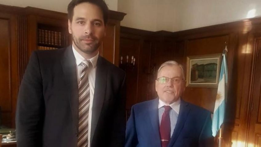 Argeri mantuvo un encuentro con el presidente de la Suprema Corte de la provincia