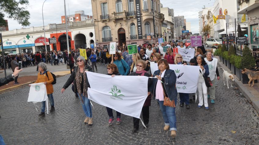 Tandil se sumó a la Marcha Mundial de la Marihuana