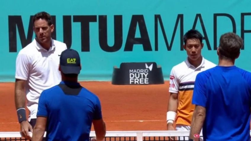 Del Potro volvió a las canchas con un triunfo en dobles