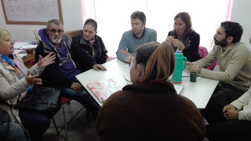 Reunión entre el Sindicato de jubilados y autoridades municipales