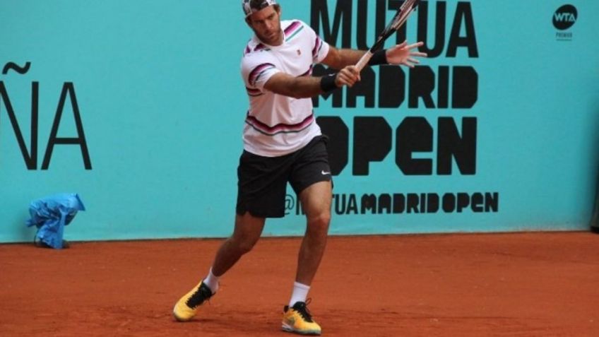 Debut y derrota para Del Potro en Madrid