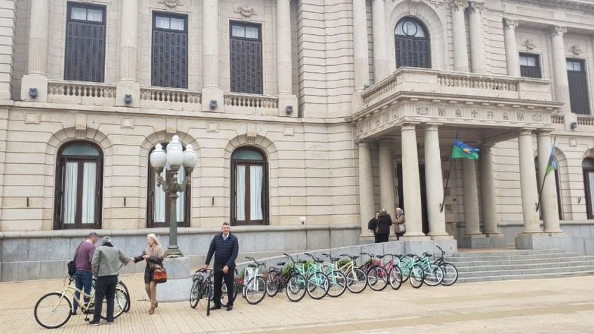 Llegaron las bicicletas que serán entregadas a instituciones educativas