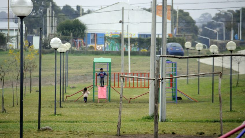 La Movediza tiene más espacios con juegos y estaciones saludables