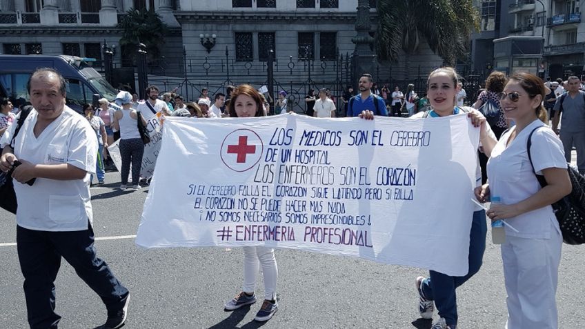 Argentina tiene una de las tasas más bajas de enfermeros en la región