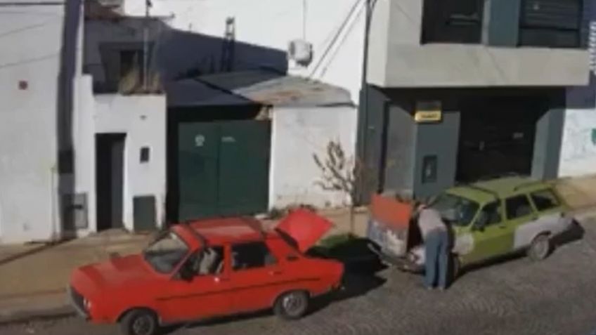 Se robó cuatro ruedas en la Terminal y ahora quedó filmado llevándose una batería