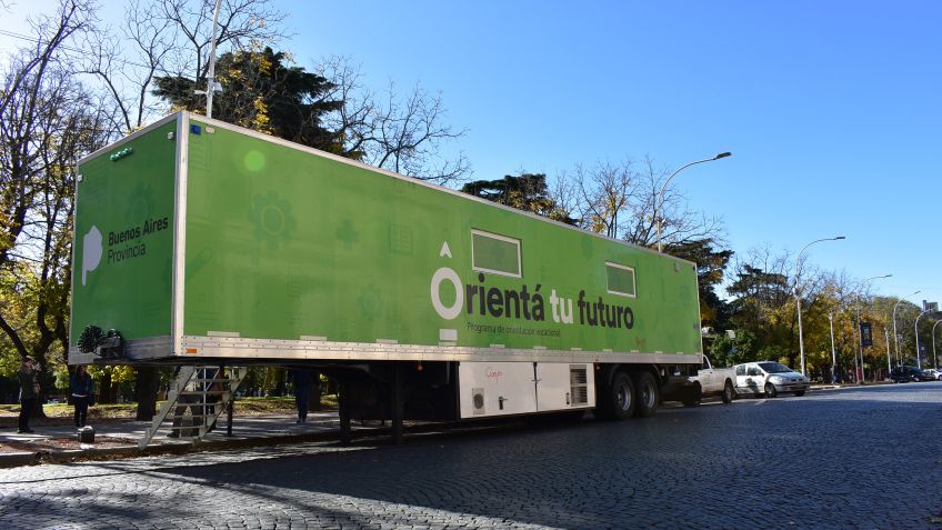 Desde el próximo lunes funcionará en Tandil el Aula Móvil "Orientá tu futuro"