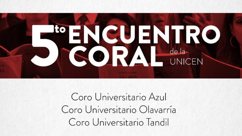 5to Encuentro Coral Universitario en Aula Magna UNICEN