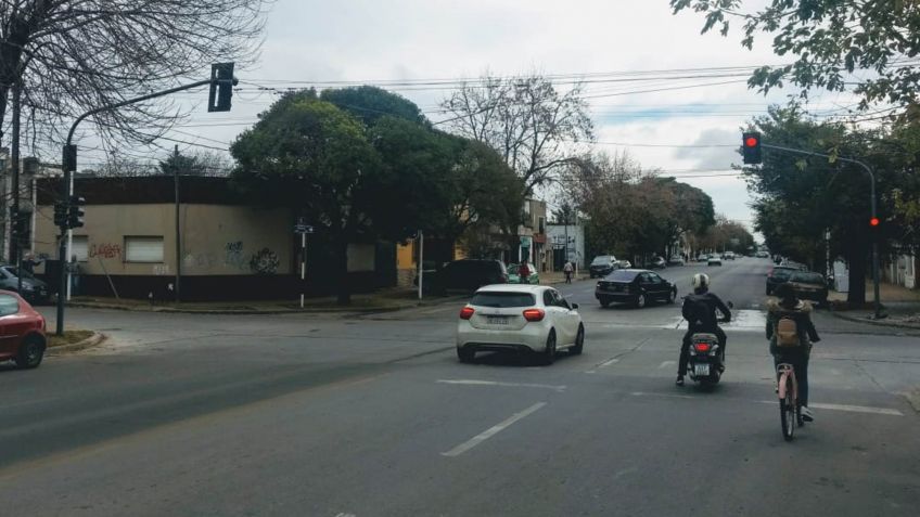 Avanza la semaforización de la Avenida Perón