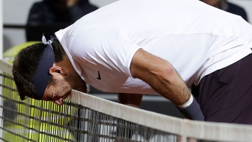 Del Potro desperdició dos match points y perdió con Djokovic