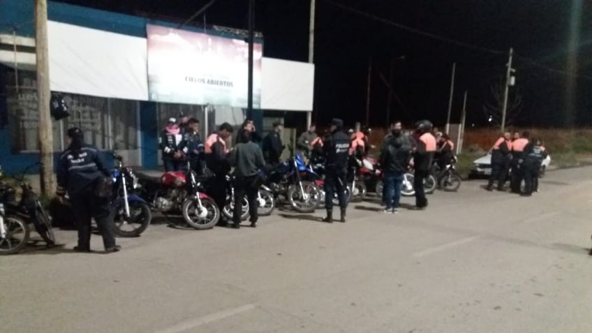 Secuestraron 34 motos en un operativo anti picadas