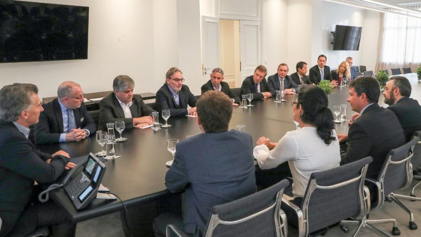 Macri recibió a directivos de petroleras que explorarán el Mar Argentino
