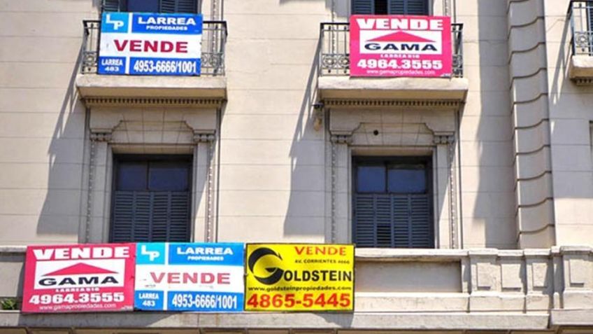 La compra venta de inmuebles cae 53.9% en abril