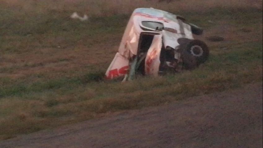 Dos personas resultaron heridas en choque sobre Ruta 226