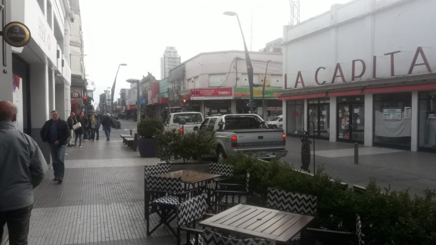 En Tandil, el paro se siente sin los bancos y el transporte