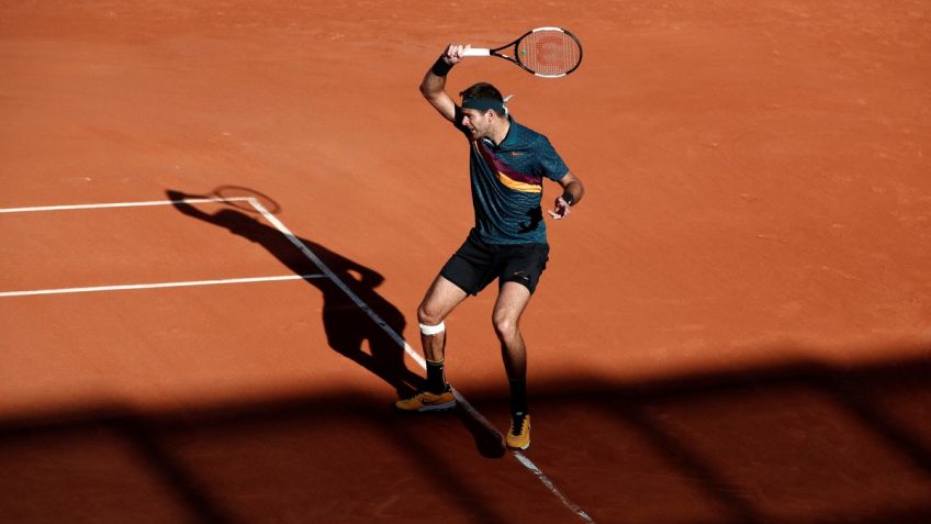 Roland Garros: Del Potro no tuvo problemas con Thompson y ya está en octavos
