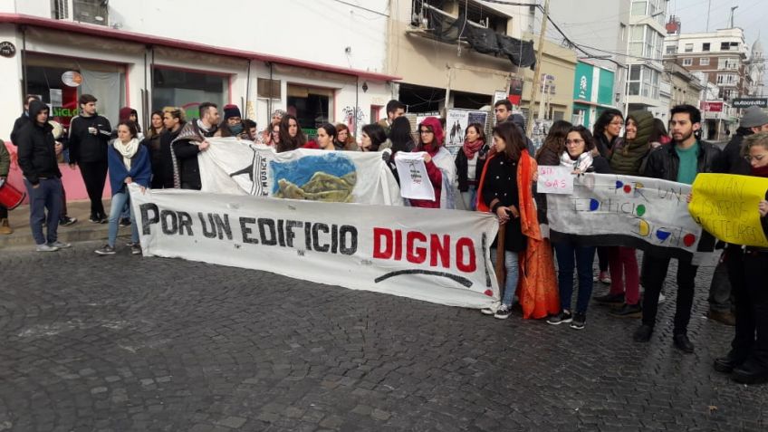Conservatorio: cortaron la calle porque no repusieron el servicio de gas