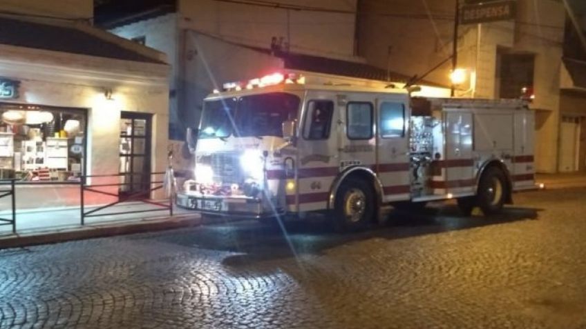 Trasladaron al joven accidentado en el incendio del departamento