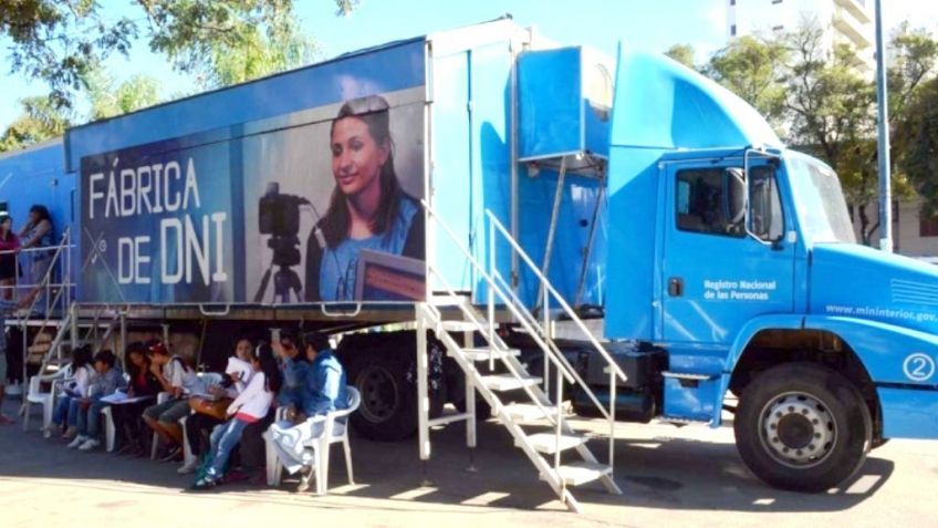 Estará en Tandil el camión para realizar el DNI