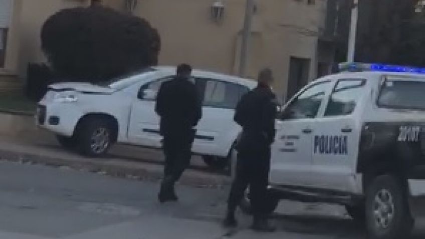 Duro choque entre dos autos en Fugl y Lamadrid 