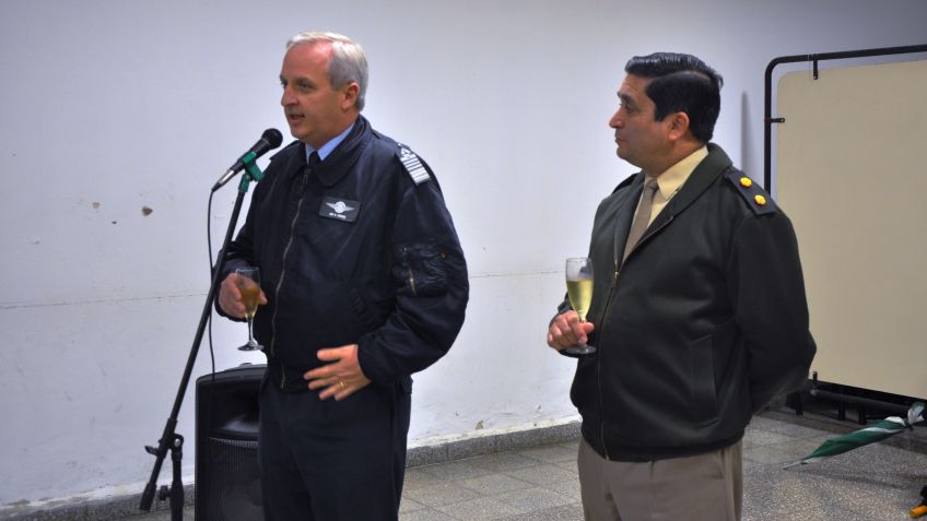 Las Fuerzas Armadas homenajearon a los periodistas