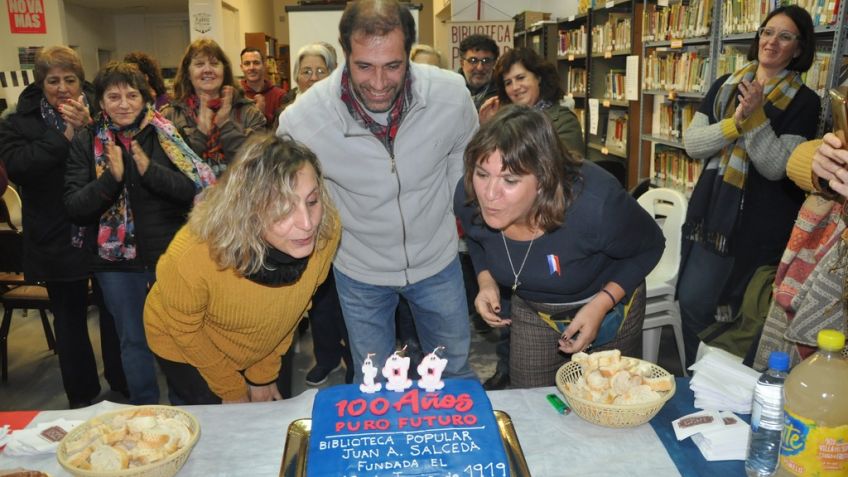 La Biblioteca Juan A. Salceda festejó sus 100 años