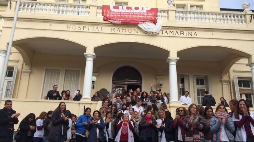 Médicos harán un paro de lapiceras cuando le descuenten el 1% de usufructo