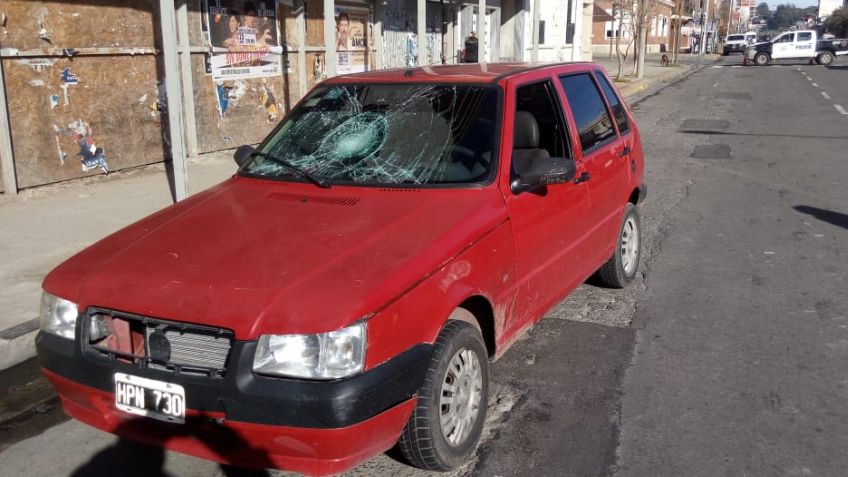Una ciclista fue atropellada por un vehículo