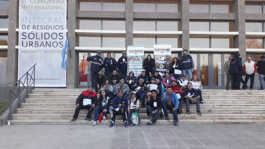 Cartoneros de Tandil presentes en el II Congreso Internacional de GIRSU