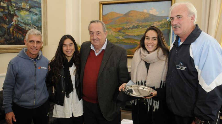 Agustina Barroso fue reconocida por su participación en el Mundial