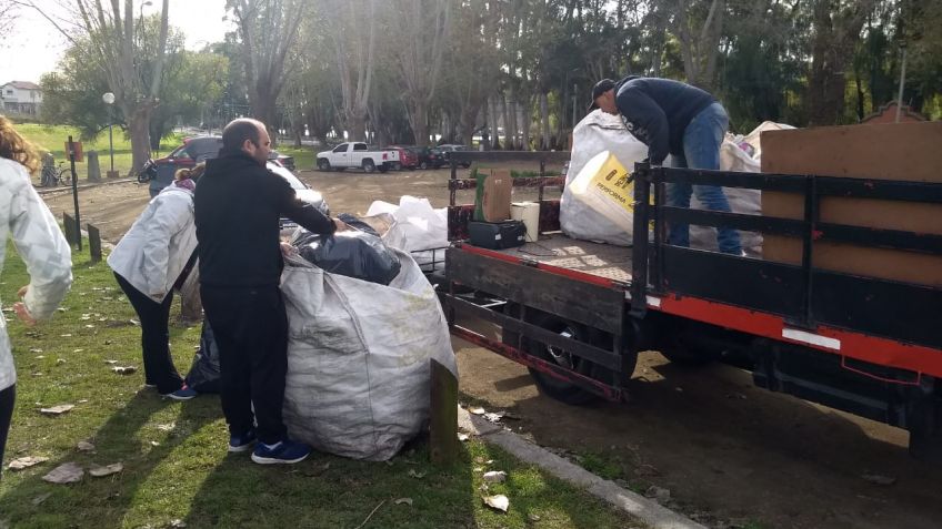 Cada 21 días se arma el Punto Limpio Itinerante en ocho barrios de la ciudad