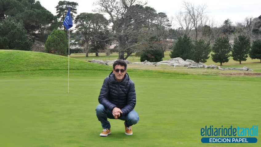 Nicolás Navarro, presidente del Tandil Golf Club