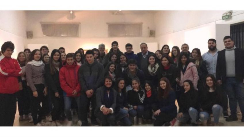 Se realizó una reunión con los participantes de Mercosur en la Escuela
