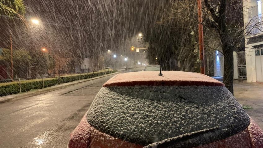 Nevó en Balcarce y Tres Arroyos: ¿Llega a Tandil?