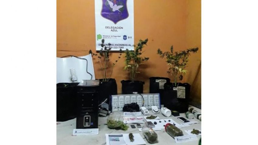 Tras casi un año de investigación, detienen a un joven y secuestran marihuana y cocaína