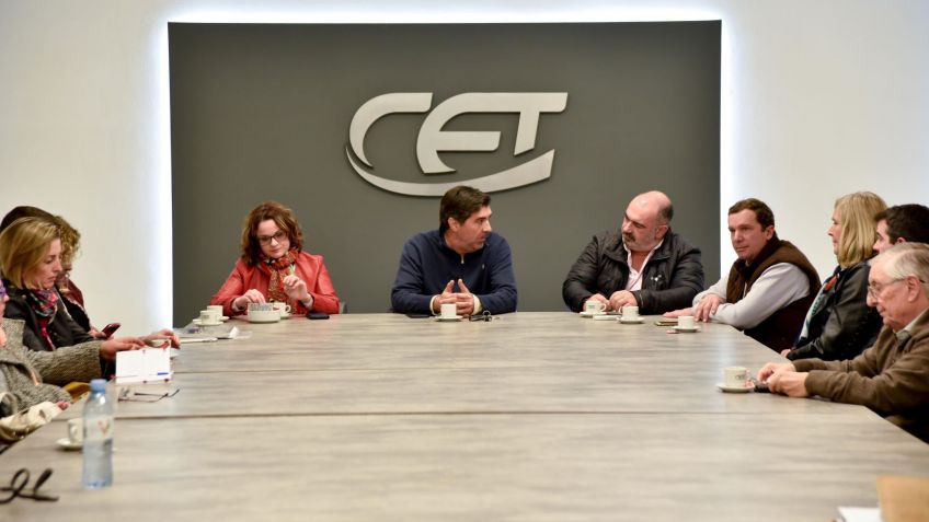 Andrea Almenta presentó su proyecto de gobierno en la Cámara Empresaria