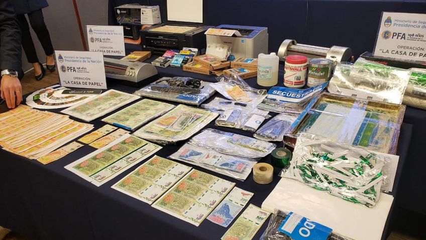 Cae banda que falsificaba billetes y que eran distribuidos en Tandil