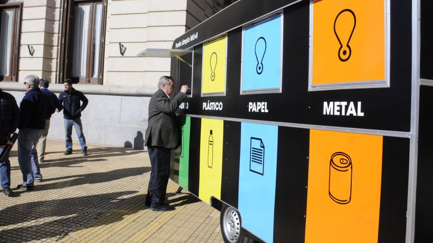 Se presentó el primer Punto Limpio Móvil