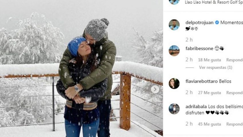 Del Potro y "Jujuy" Giménez oficializaron su relación