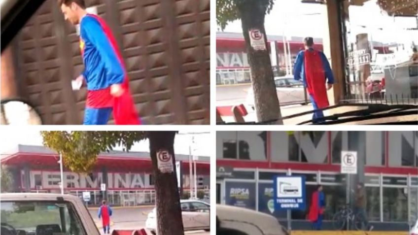 El Superman de la terminal dio detalles de su travesía 