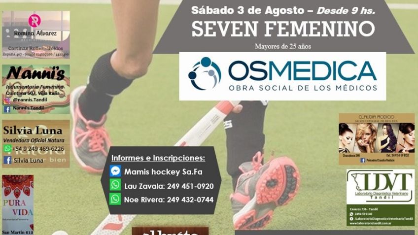 El 3 de agosto se disputará un interesante Seven
