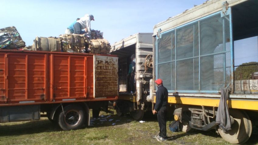 Recuperadores urbanos preparan su primer envío a Buenos Aires