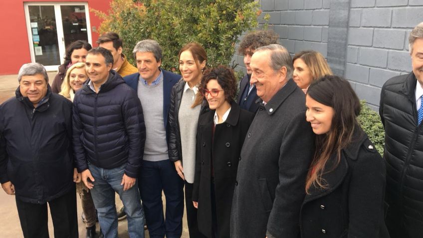 Vidal visitó Tandil y dijo que seguirán "apoyando a los que quieren trabajar"