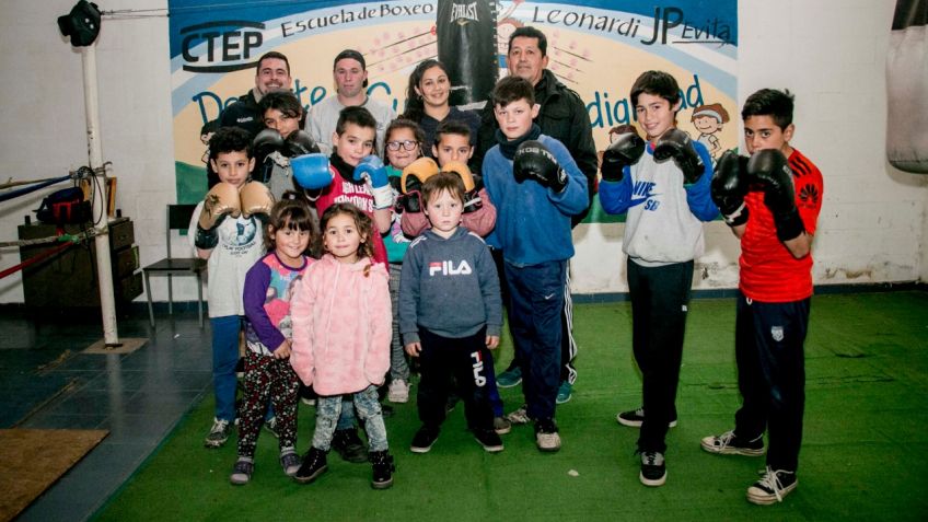 La Escuela de Boxeo de Las Tunitas busca inculcar valores a niños y adolescentes