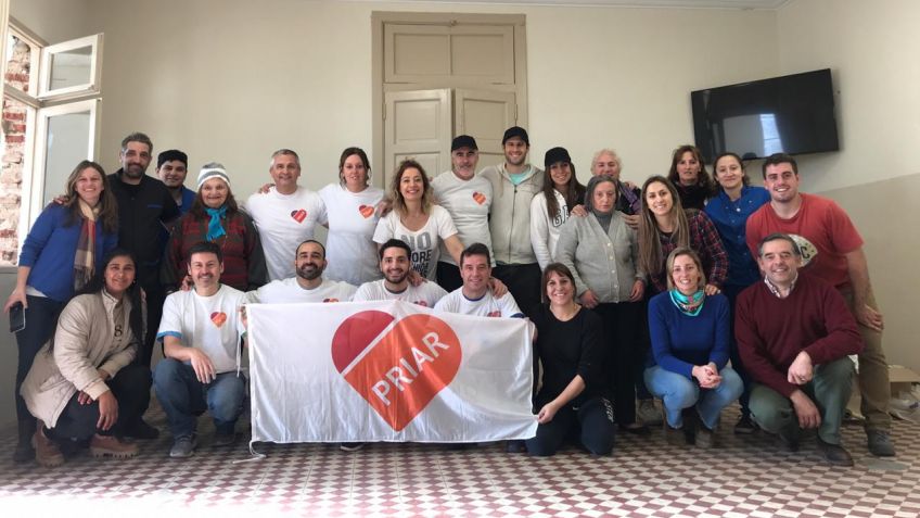 Gran aporte de Voluntarios del Banco Galicia en el Hogar "San José"