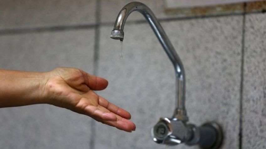Corte del servicio de agua para este martes
